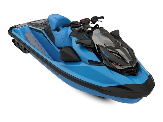 2026 Sea-Doo RXP-X Gulfstream Blue Premium 350 hp
